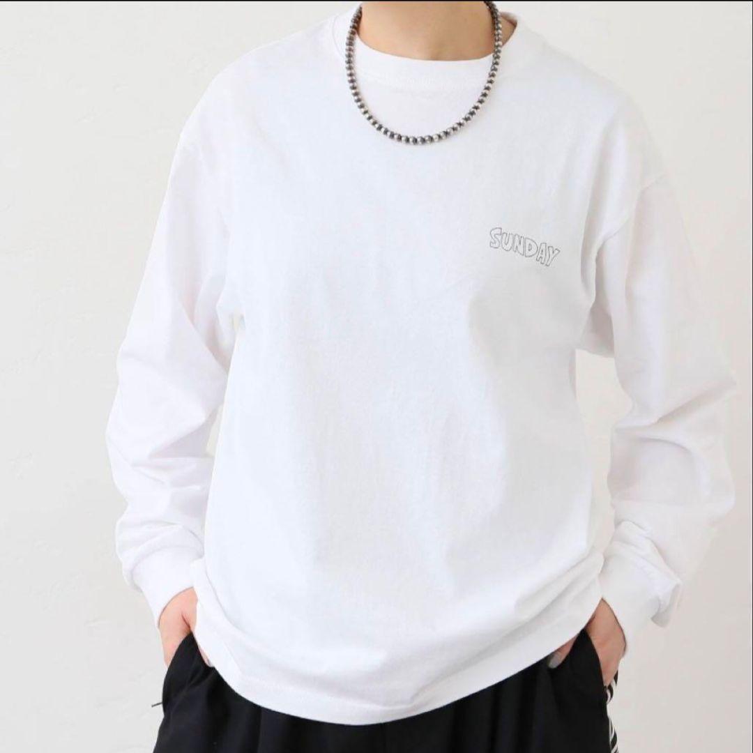 ジャーナルスタンダードラックス　SUNDAY白　Lサイズ