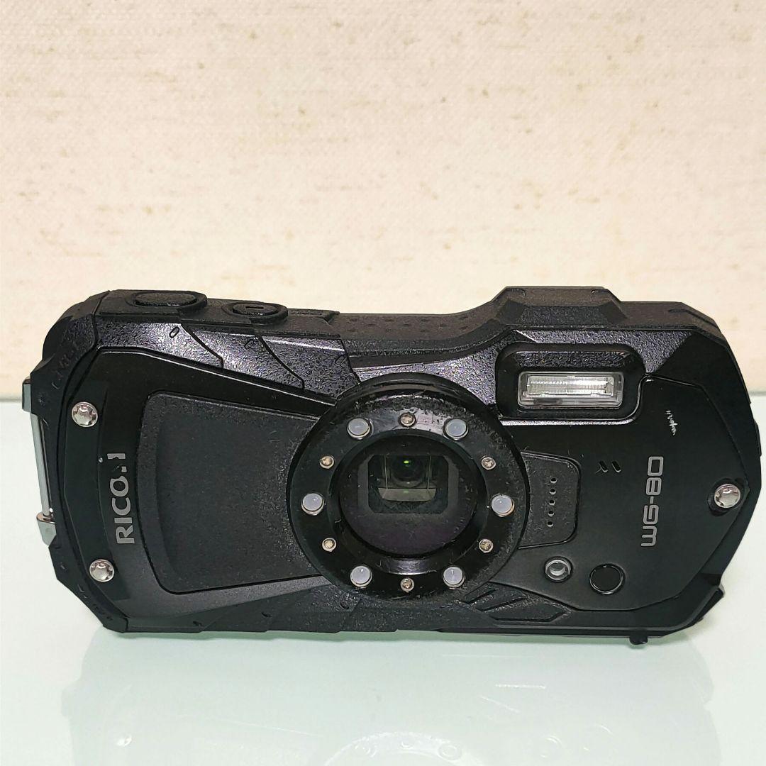 ★RICOHリコーWG-80防水・耐衝撃デジタルカメラ中古品