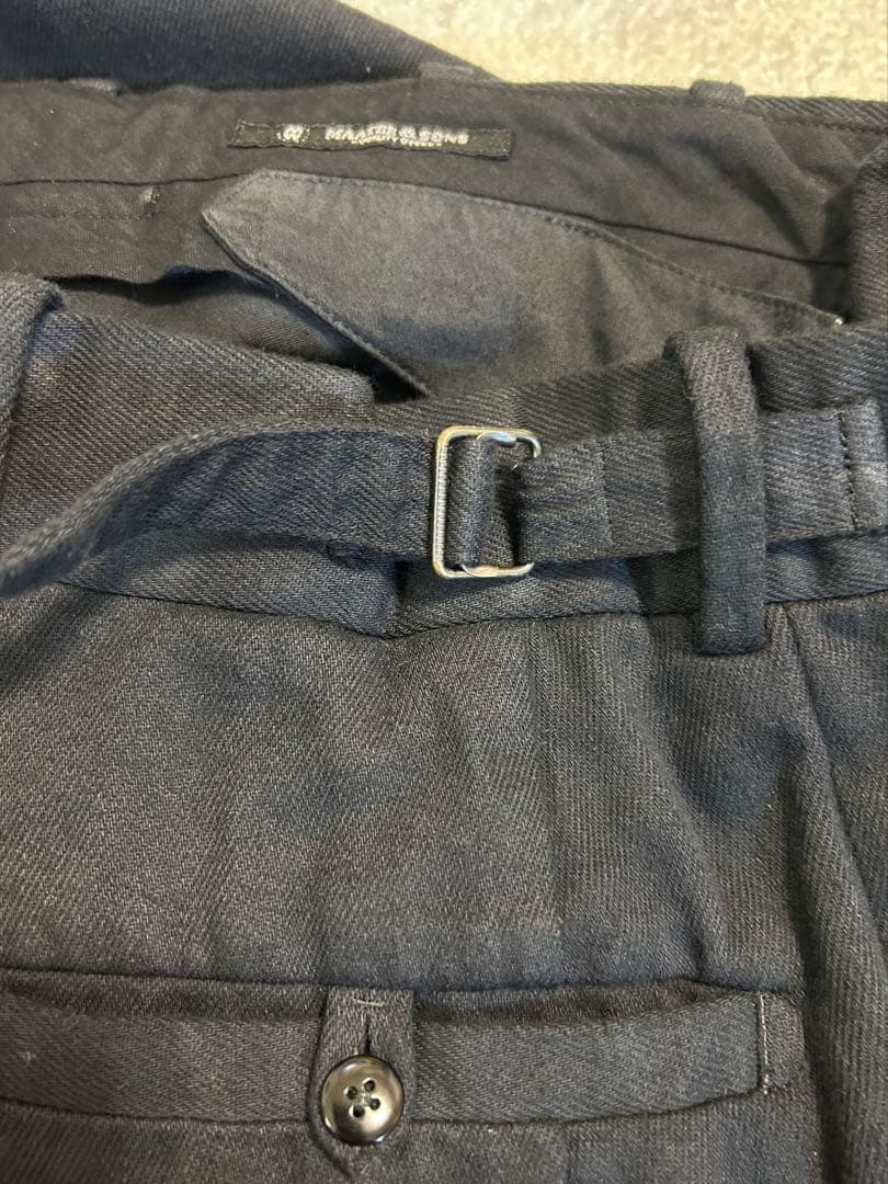 パンツ MAATEE&SONS MARVERICK CHACOAL 2025AW 1