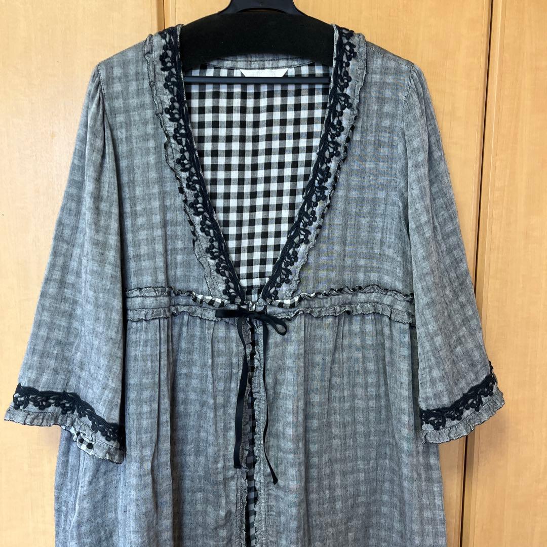 ピンクハウスロングオーバーブラウス