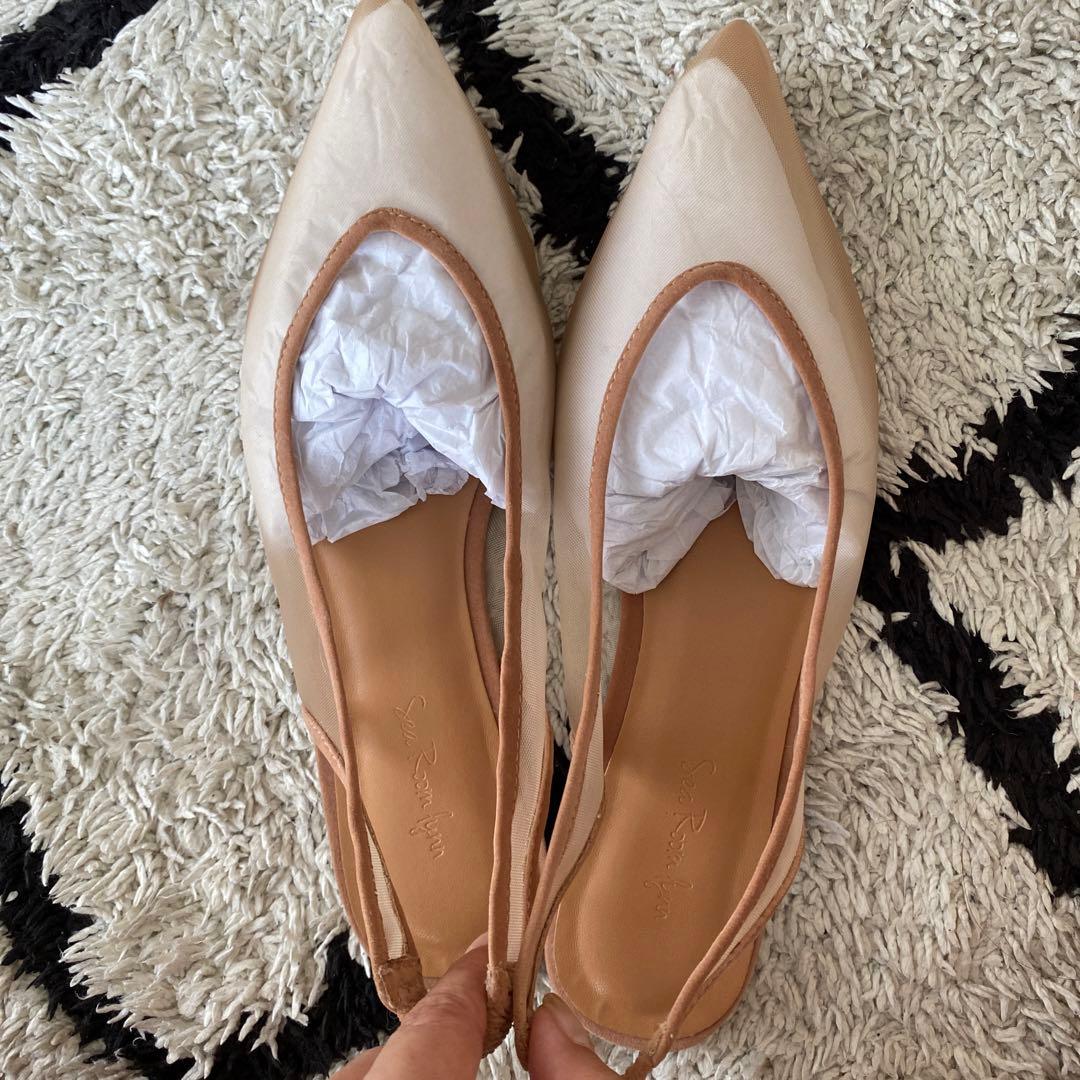 シールームリン　TULLEバックストラップミュール