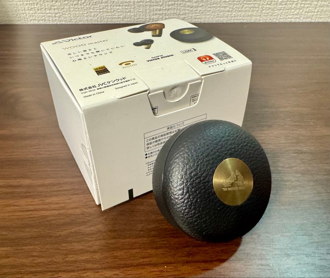 【ほぼ未使用】JVCケンウッド Victor WOOD master