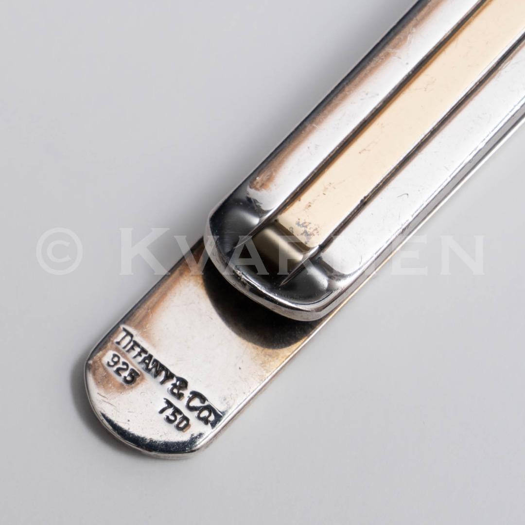 Tiffany & Co. タイクリップ シルバー925 x 18KYG