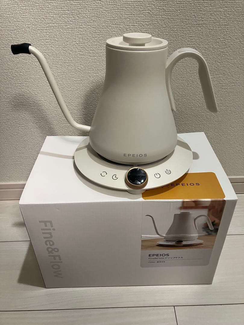EPEIOS ドリップ電気ケトル ホワイト