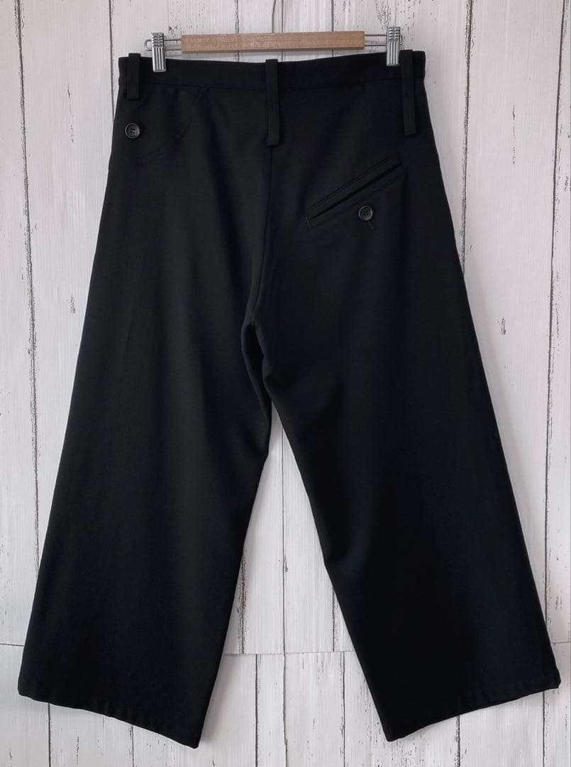 ワイズ　Y's ワイドパンツ　ガウチョパンツ　ブラック　サイズ2