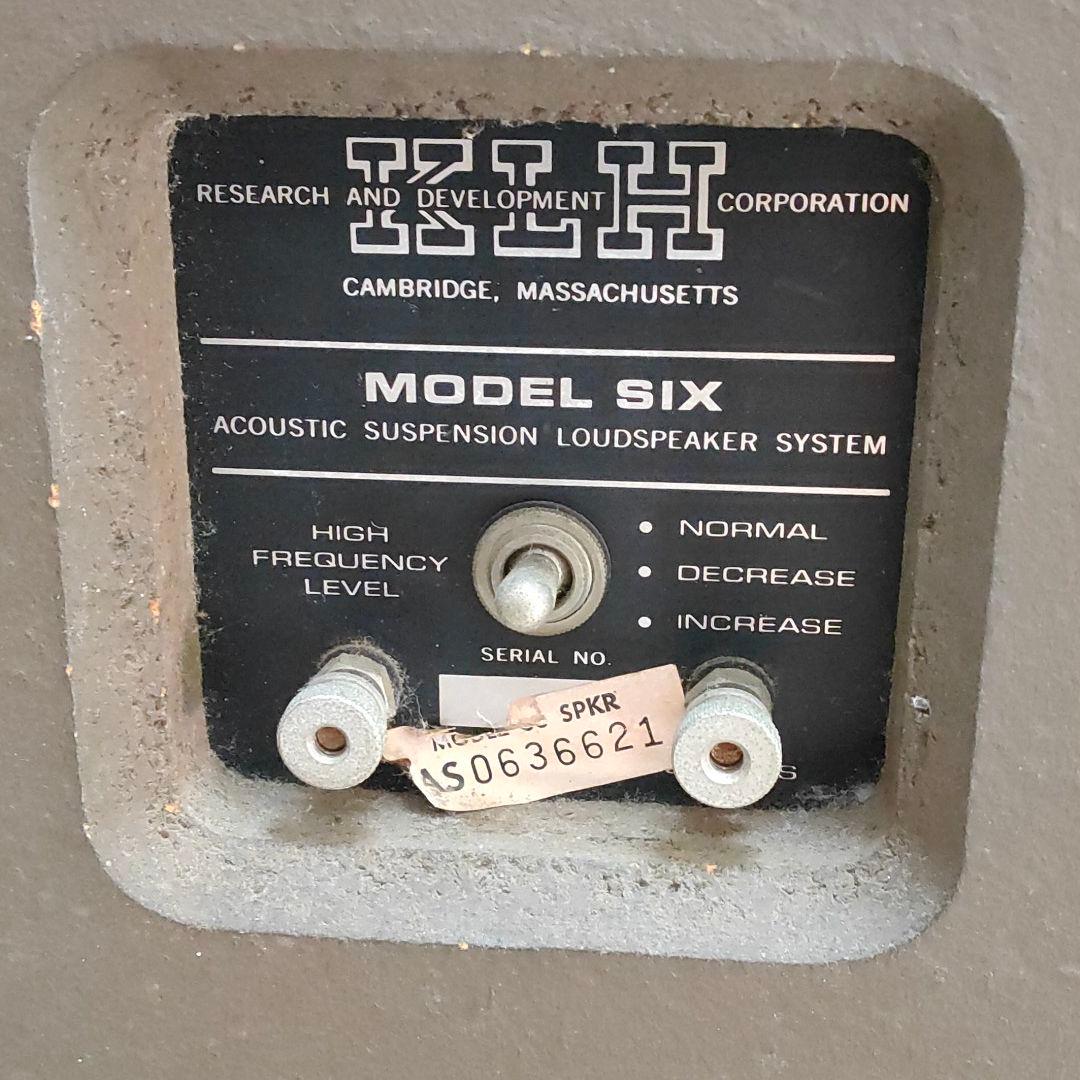 KLH MODEL SIX 06 スピーカー 1台