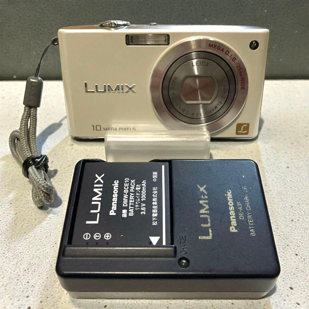 [美品]Panasonic LUMIX DMC-FX35 白