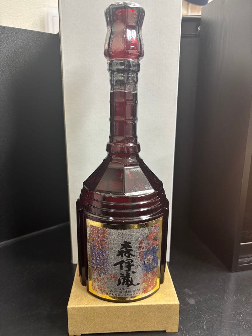 値下げ‼️ 森伊蔵　2015年製 焼酎 華やかな装飾ラベル