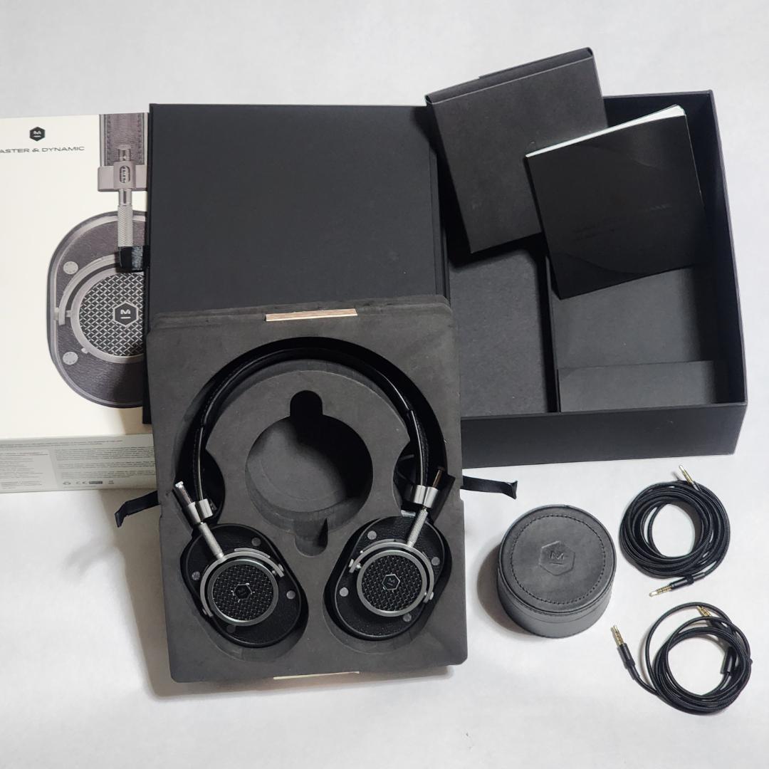 【美品】マスター & ダイナミック MH40 耳覆い型ヘッドホン - 暗灰色