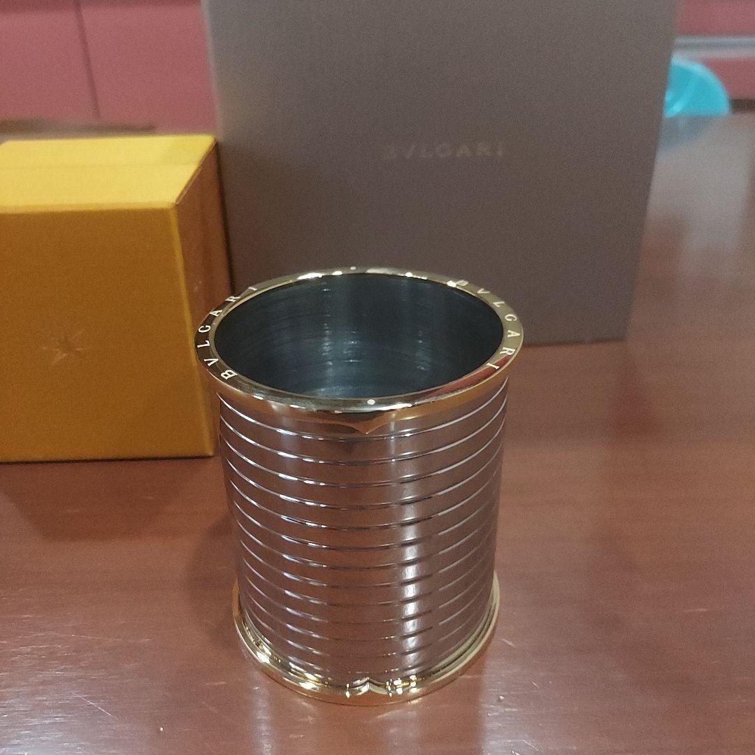 お値下げ　BVLGARI　ブルガリ　文具　ペン立て　眼鏡立て