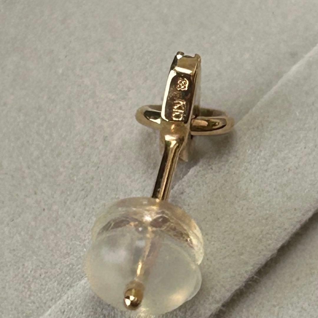 Hirotaka GOSSAMER スモールフープ ダイヤモンド ピアス