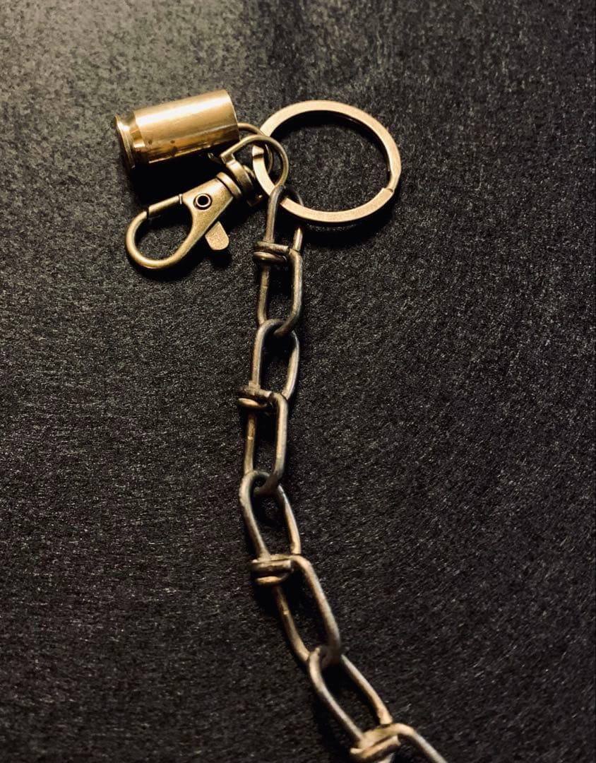 米軍放出品 USA ヴィンテージ ドッグタグ ウォレットチェーン アメカジ 古着