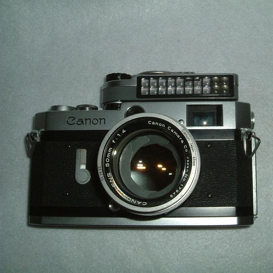 【昭和レトロ・希少・美品】Canon P レンジファインダーカメラ 1959年製