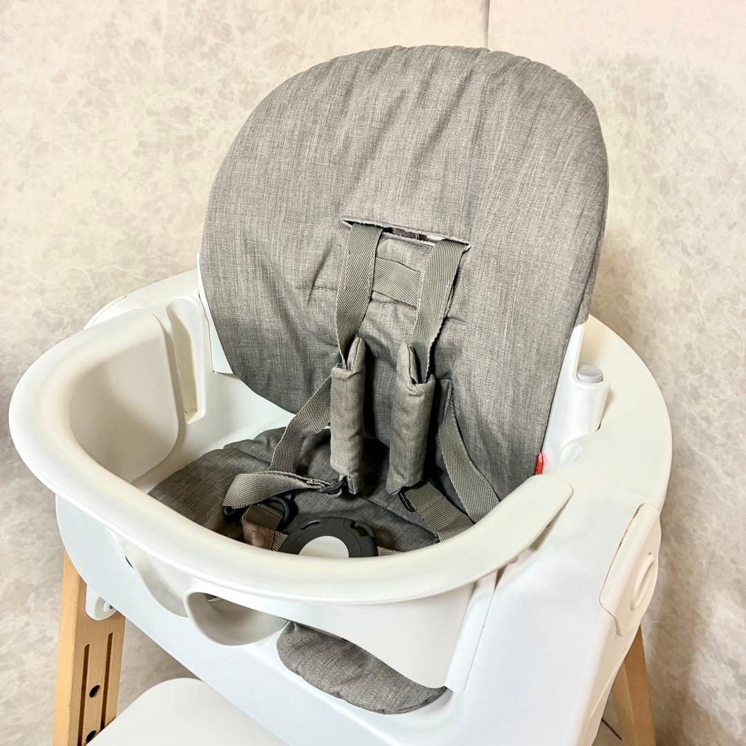 ストッケ ステップス ベビーチェア ハイチェア ベビーセット・テーブル付き 美品