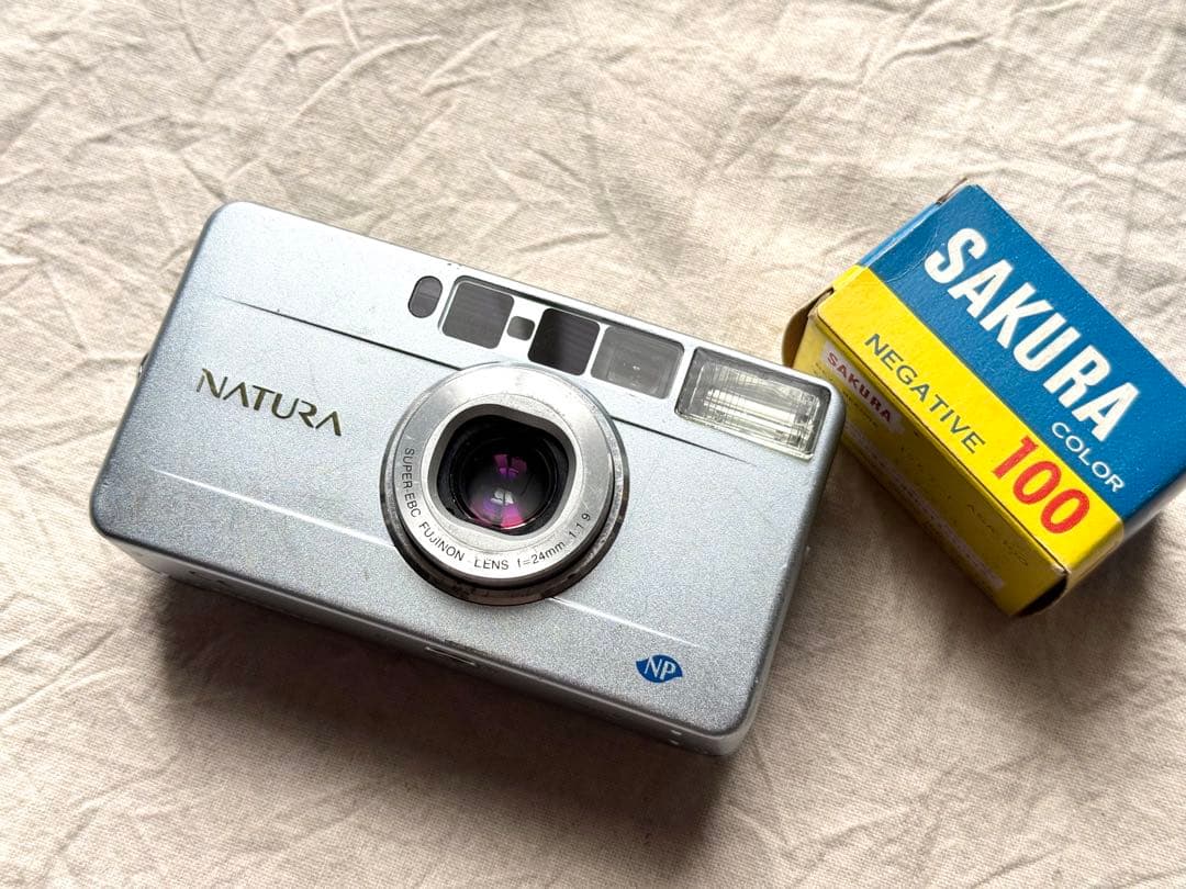 ⌘完動品！ 作例あり 電池付き！ FUJIFILM Natura S⌘