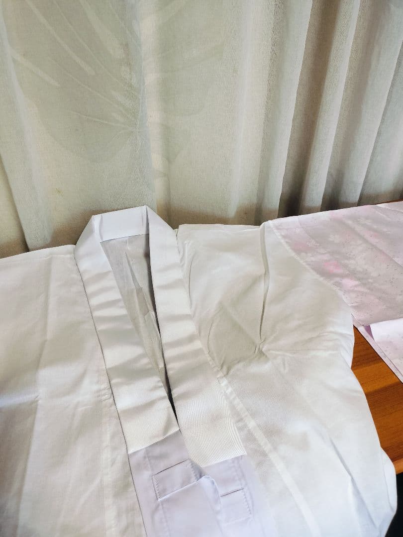 き楽っく　ローズカラー　二部式襦袢　おまけ夏用替衿　袖替え不可