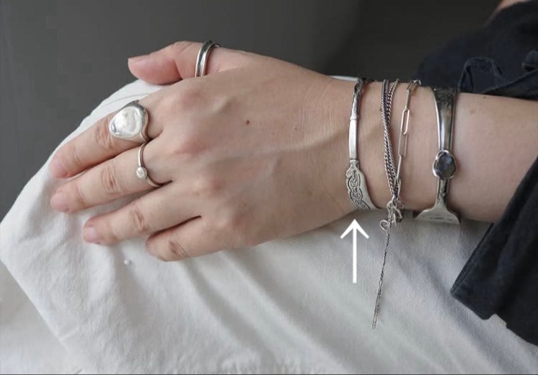 cabrioletキャブリオレ カトラリーバングル　シルバー製