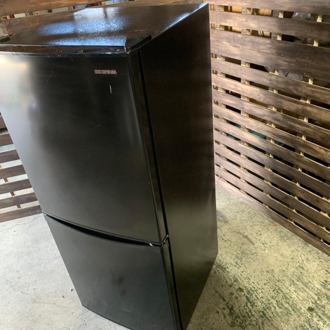 H385\" IRIS ブラック 家電セット 冷蔵庫/洗濯機/電子レンジ 23年製