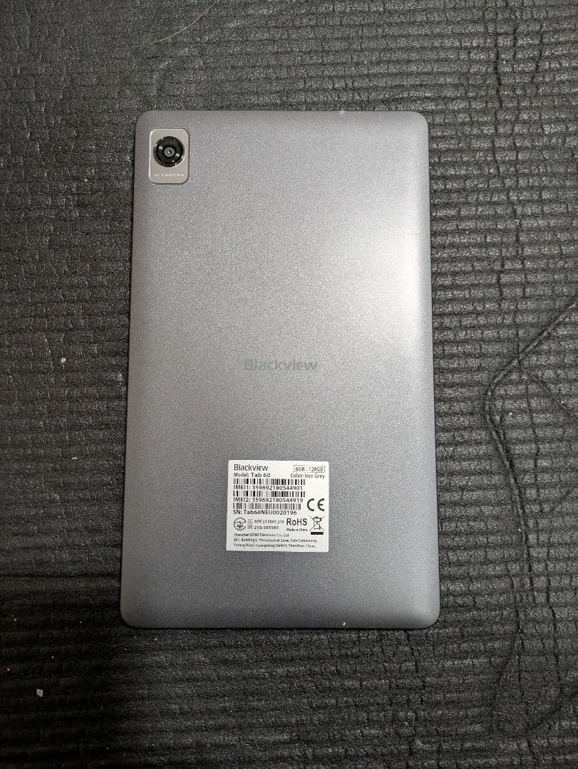 Blackview Tab60 ケース付き　箱有り
