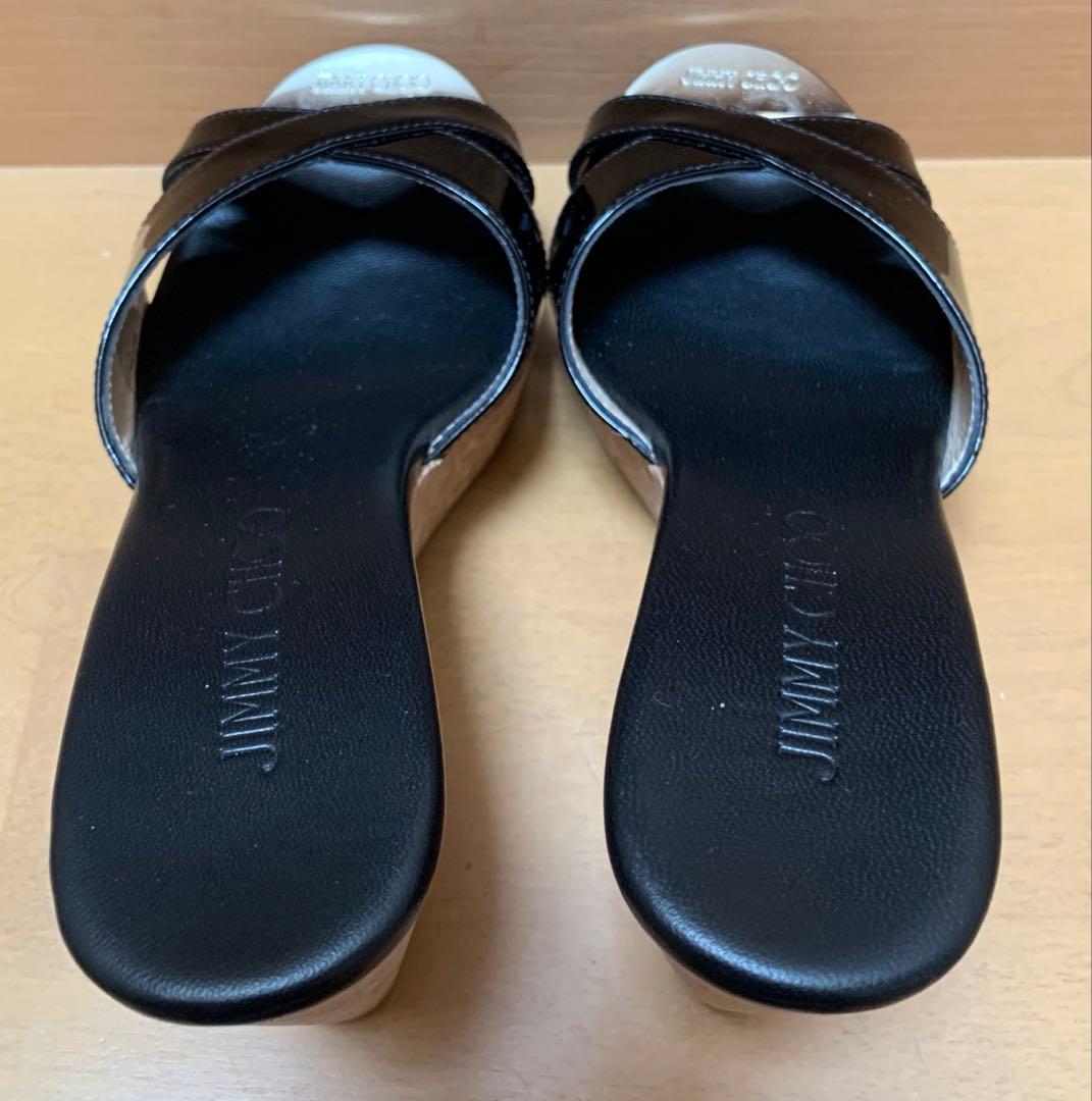 美品Jimmy Chooジミーチュウ　サンダルブラック　35