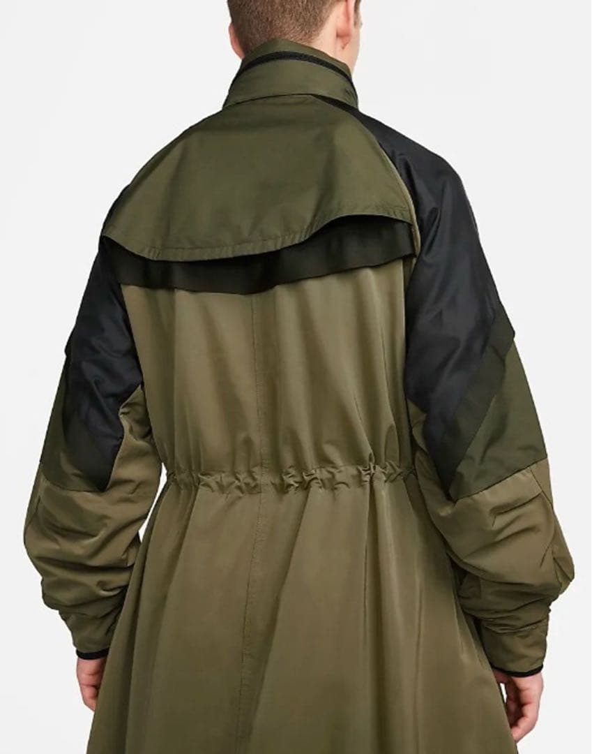【新品未使用品】Sacai × Nike Trench Jacket カーキ　L