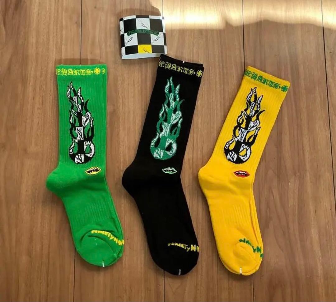 CHROME HEARTS クロムハーツ　靴下3足セット