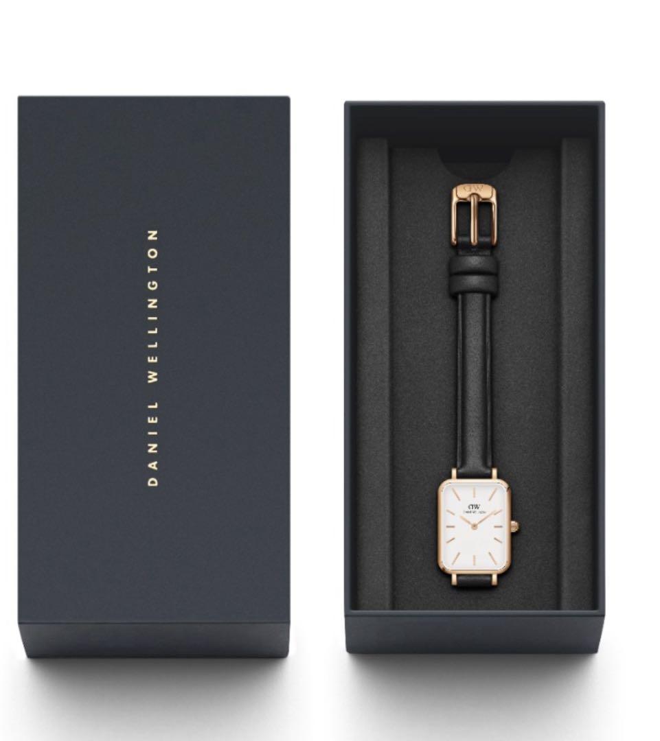美品　ダニエルウェリントン腕時計　ブラック　レディース腕時計　値下げ