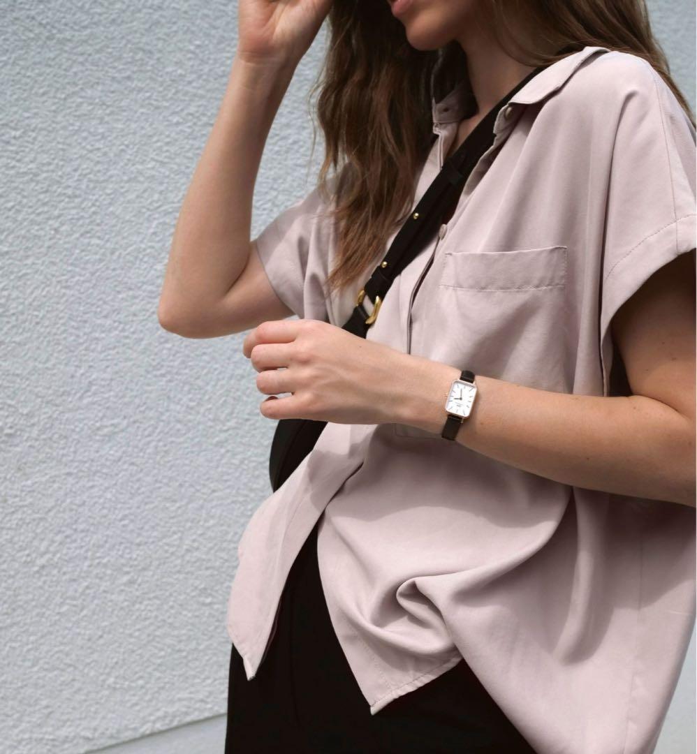 美品　ダニエルウェリントン腕時計　ブラック　レディース腕時計　値下げ