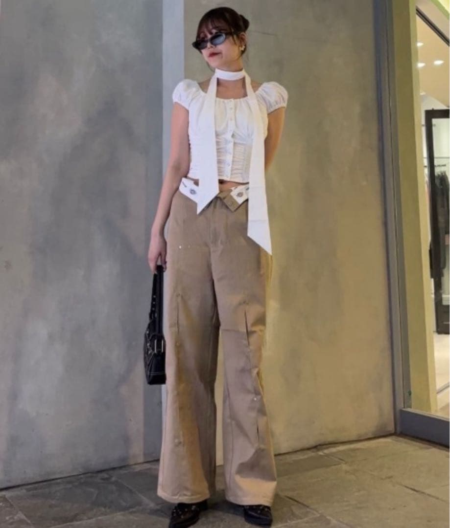 SLY Dickies ホール ストレート パンツ