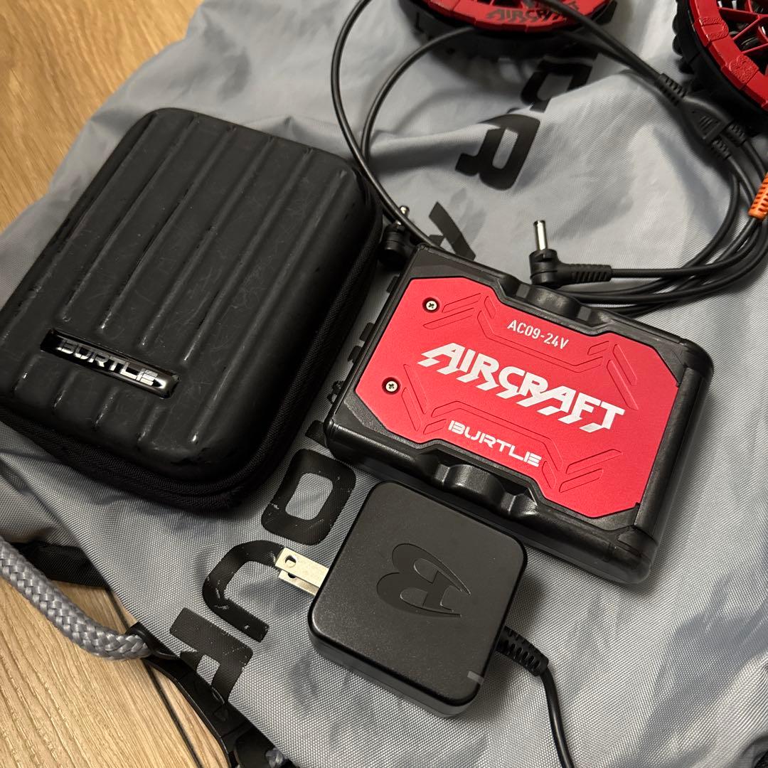 Burtle Air Craft AC009-24V 空調服用ファンセット