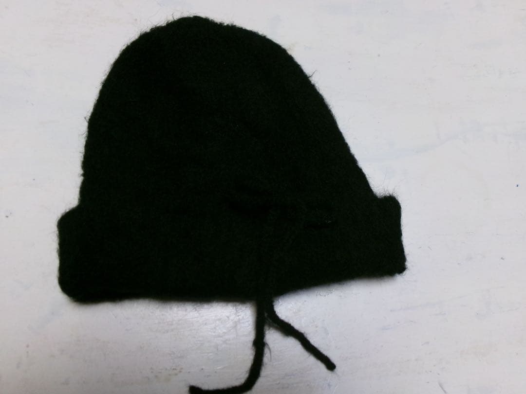 EDIT. FOR LULU モヘア混 ニットキャップ ビーニー ブラック