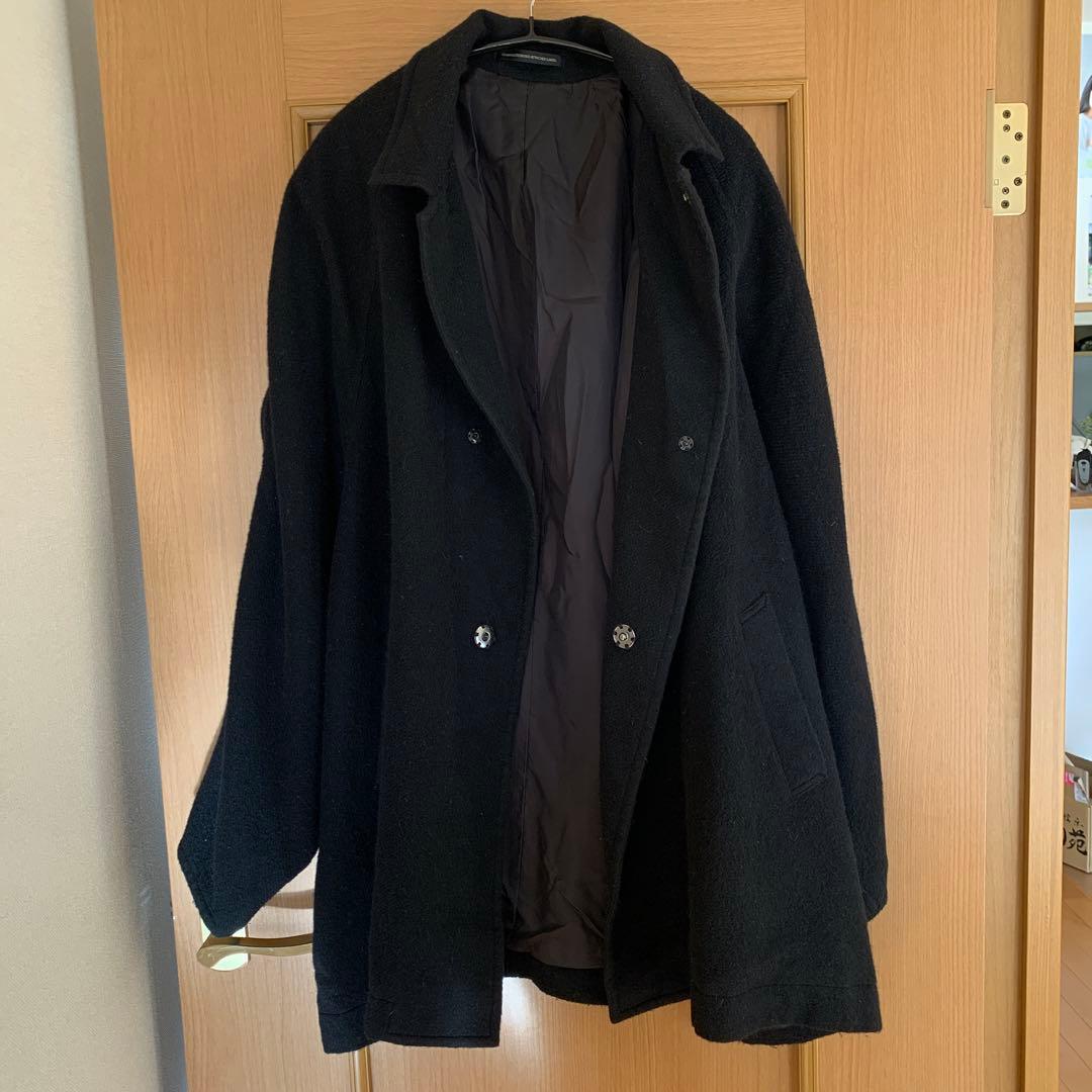 ワイズ　Y's 黒 テーラードジャケット レディース オーバーサイズ