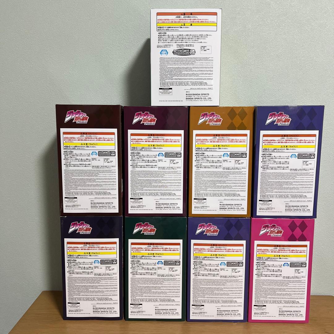 Mometria ジョジョの奇妙な冒険 フィギュア9体セット まとめ売り①