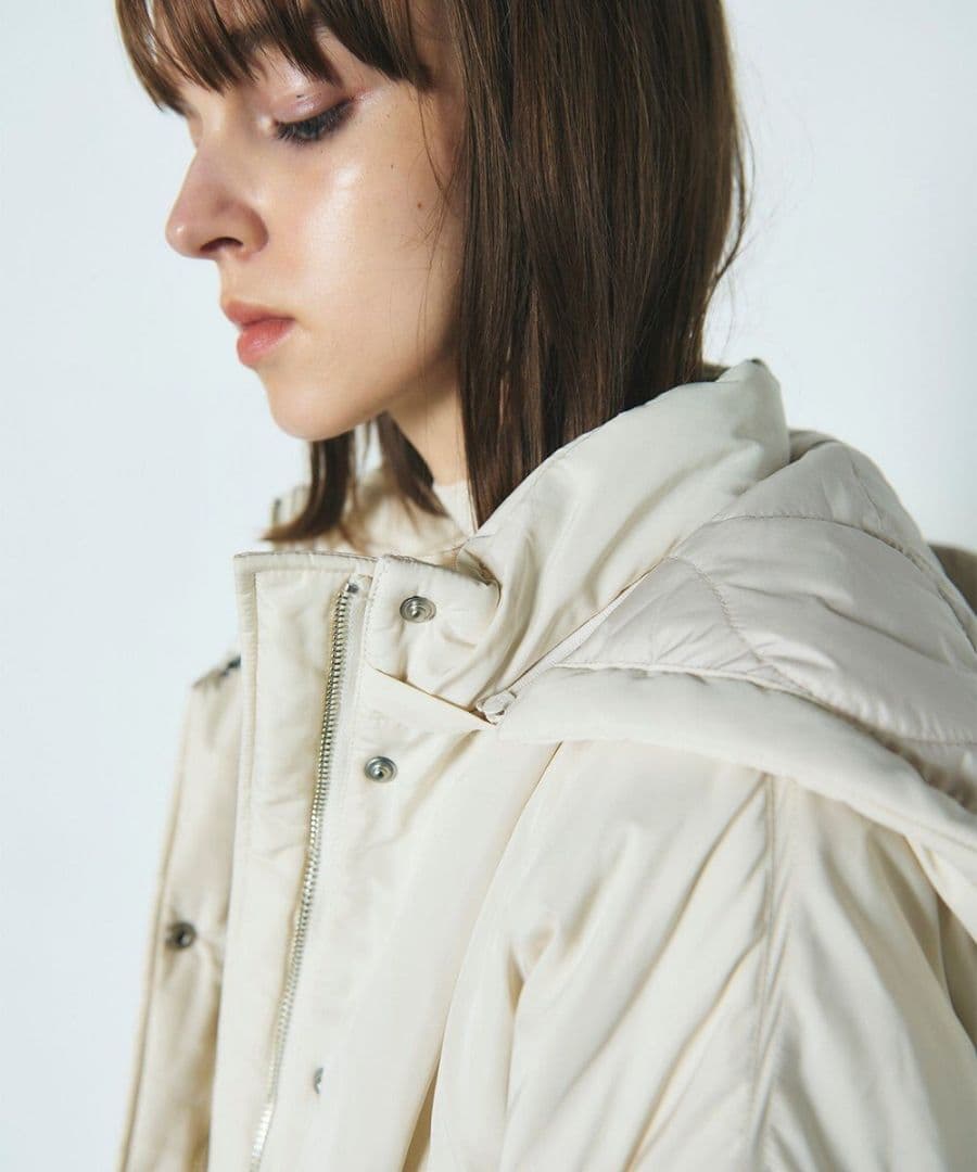 ボリュームハーフコート　グレース