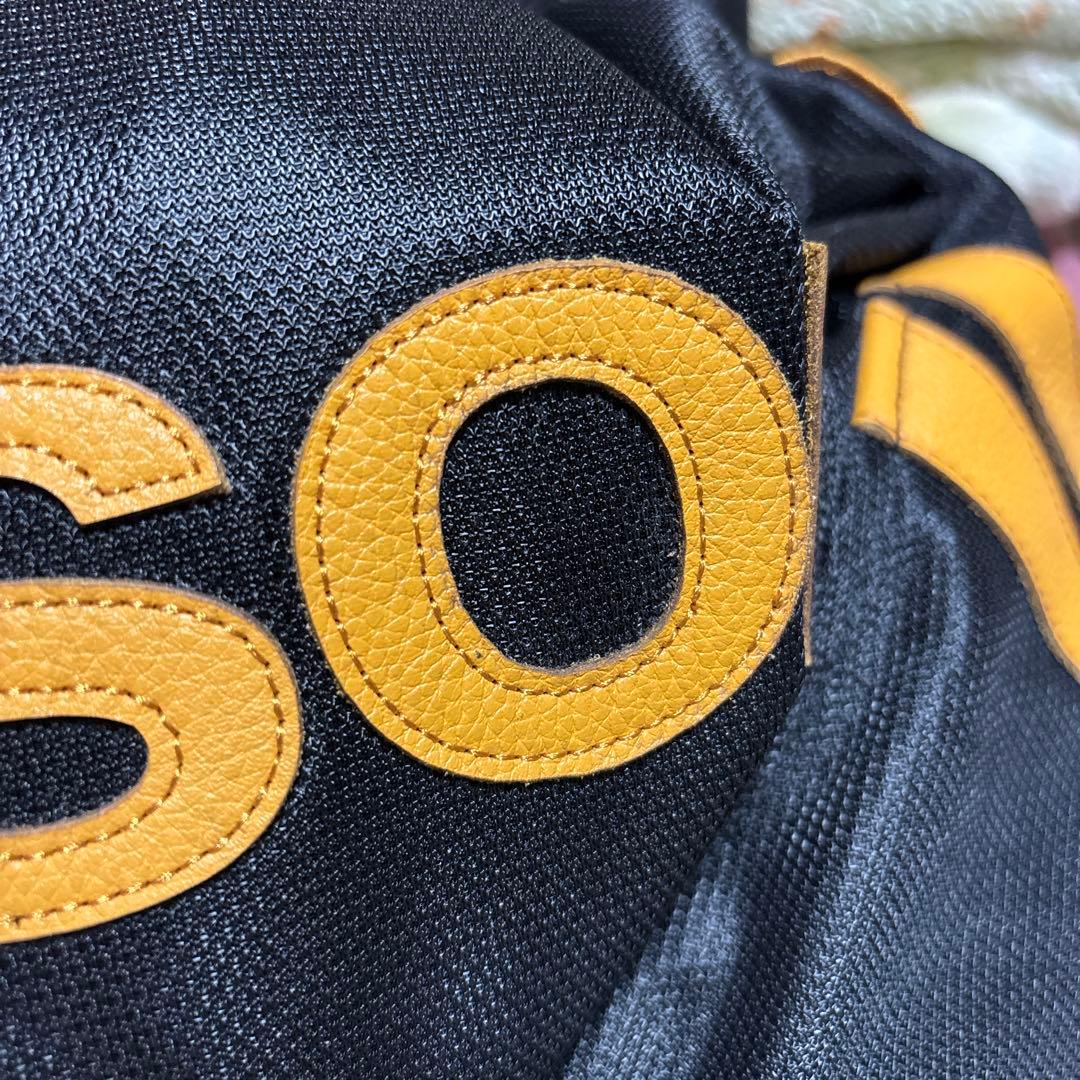 vanson メッシュバイクジャケット Mサイズ 黒/黄色