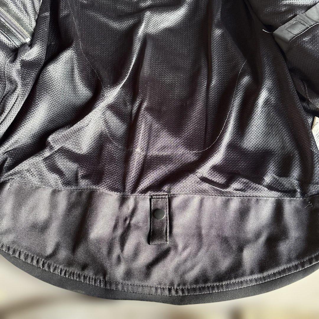 vanson メッシュバイクジャケット Mサイズ 黒/黄色