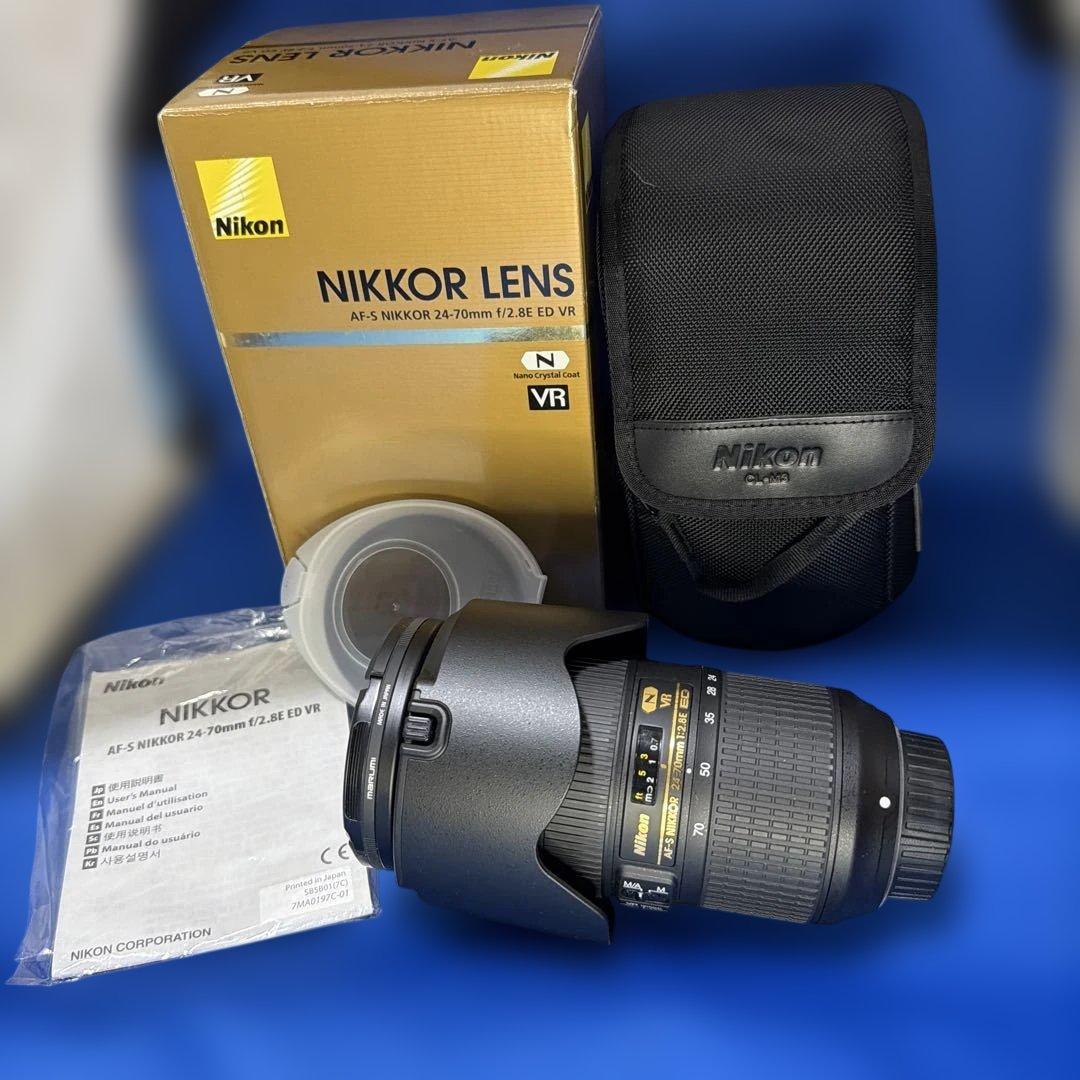 Nikon AF-S NIKKOR 24-70mm f/2.8E ED VR美品