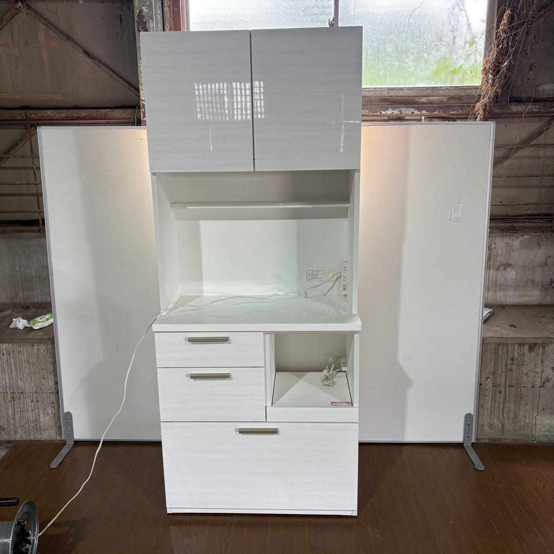 なな　△【期間限定】ニトリ キッチンボード 食器棚