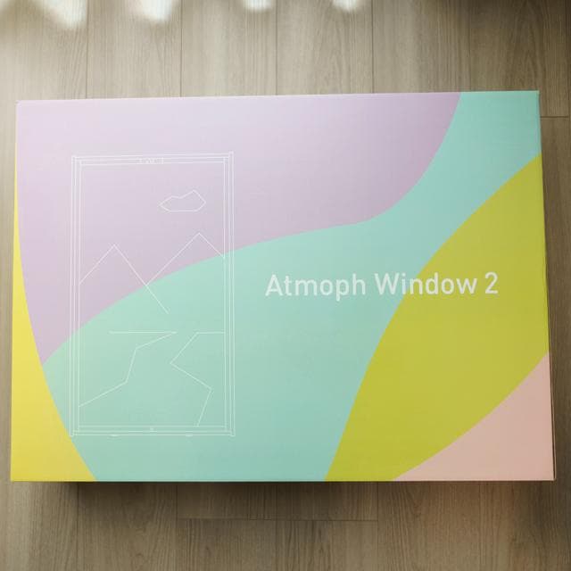 Atmoph Window 2 [Wood] (ウォールナット)セット