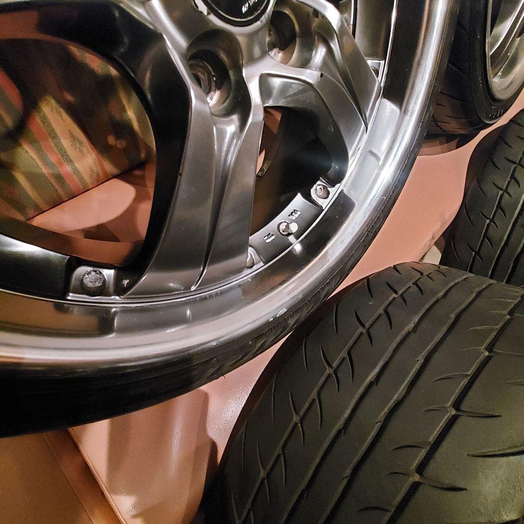 work 深リム18インチホイール+グリップタイヤ！　クラウン　アメ車　シルビア