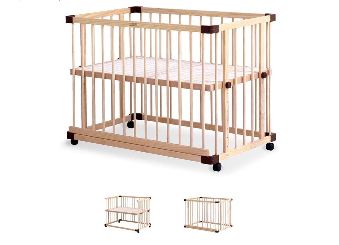 farska ファルスカ ベッドサイドベッド03 キャスター付き 3way