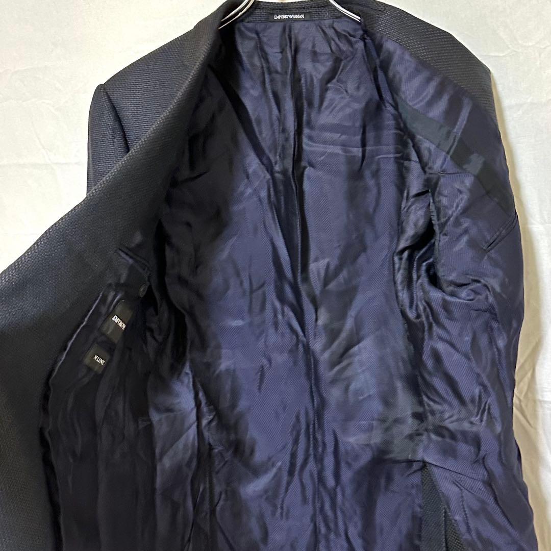 エンポリオアルマーニ MLINE テーラードジャケット メンズ ネイビー 紺色
