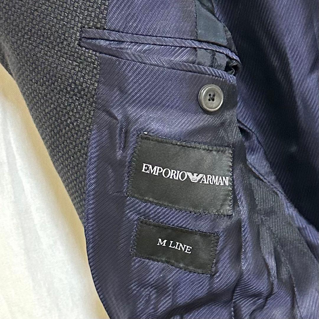 エンポリオアルマーニ MLINE テーラードジャケット メンズ ネイビー 紺色