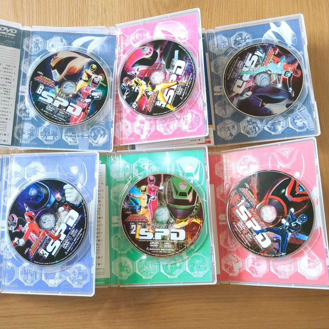 特捜戦隊デカレンジャー DVD 全12巻+スペシャルDVD 中古品 動作確認済