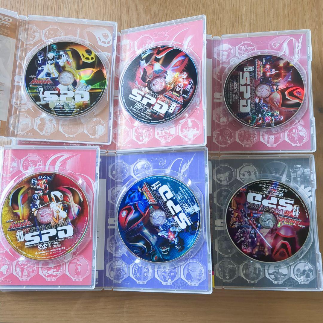 特捜戦隊デカレンジャー DVD 全12巻+スペシャルDVD 中古品 動作確認済