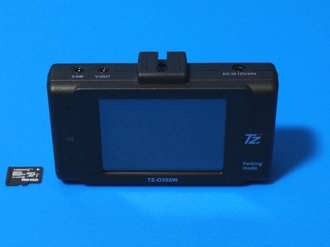 電池新品☆整備品☆新品SD128GB☆セルスターTZ-D205W☆美品最新Ver