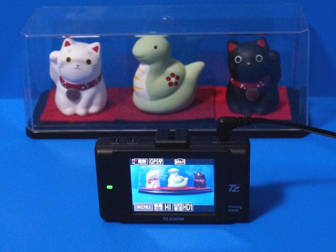 電池新品☆整備品☆新品SD128GB☆セルスターTZ-D205W☆美品最新Ver