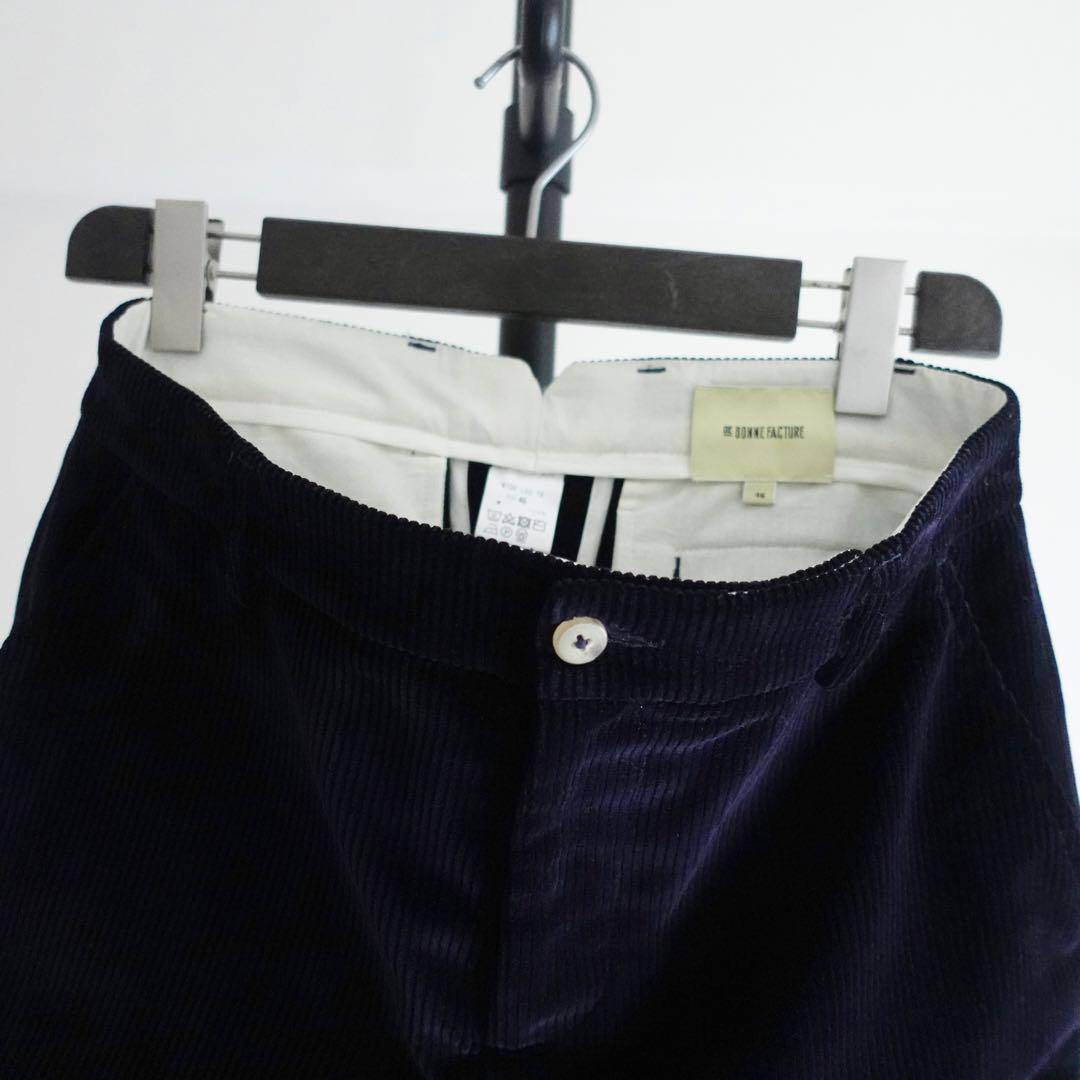 【極美品】De Bonne Facture コーデュロイトラウザーズ　フランス製