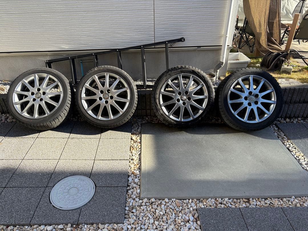 17クラウン 純オプホイール スタッドレス付