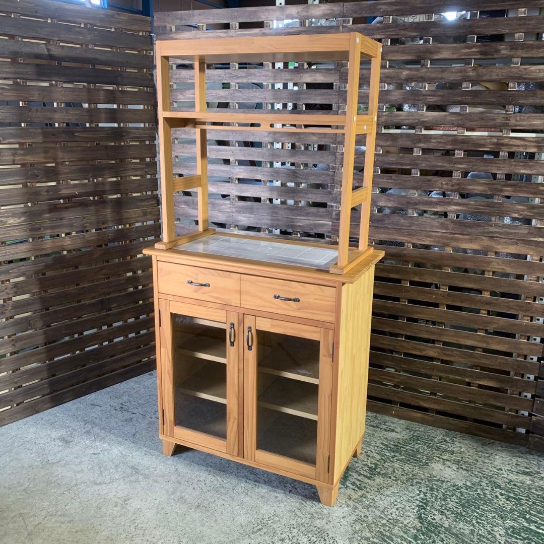 J543 MOMO NATURAL モモナチュラル LAND 食器棚